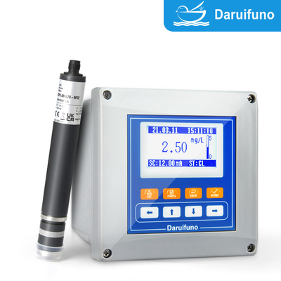 Kontaminationsbeständiges Drei-Elektroden-Gesamtchlor-Sensor für direktes Trinkwasser (Leitfähigkeit &gt; 10 μS/Cm).
