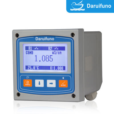 RS485 Modbus RTU Leitfähigkeit Analysator IP66 Panelmontage Online Leitfähigkeit Controller mit zwei SPST Relais